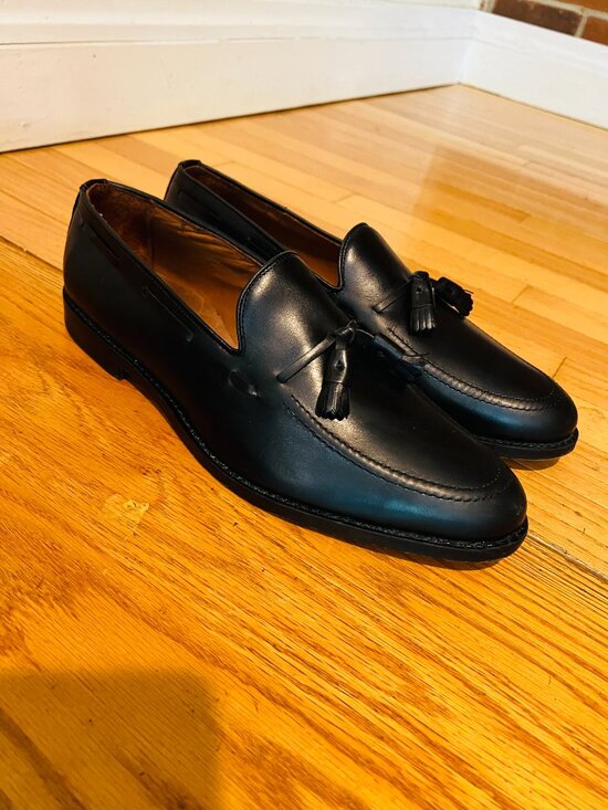 Allen Edmonds GRAYSON Loafers / Shoes Men’s 13 Black Made in USA main image 4